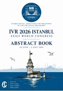 Cover of the IVR 2026 Istanbul Book of Abstracts